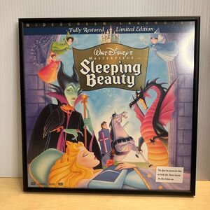 Sleeping Beauty Framed Laser Disc